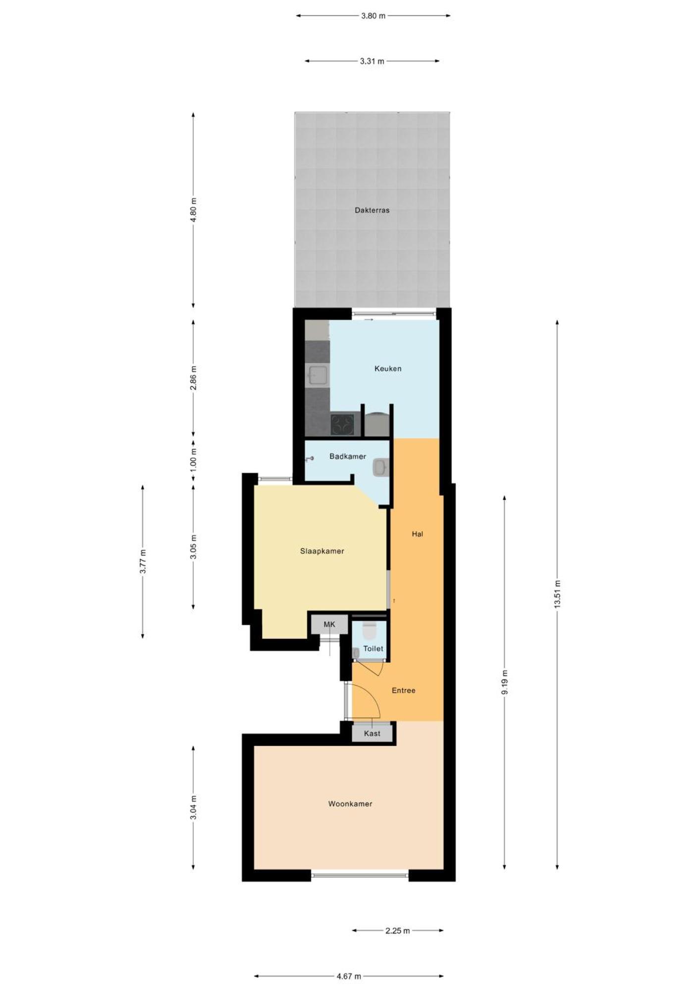 Molenzicht Appartement Alkmaar Buitenkant foto